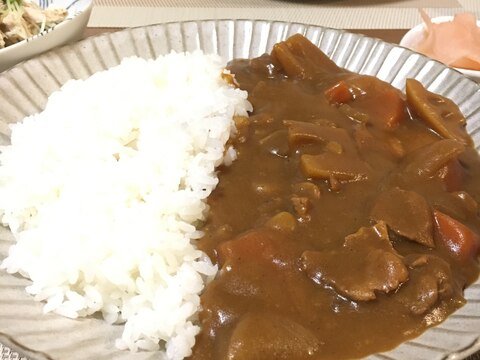 我が家のカレー〜レンコン入り〜